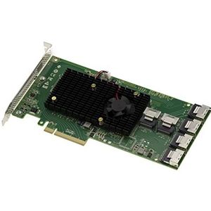 Kalea-informatique - PCIe 2.0 SAS SATA 6GB - Interne Controllerkaart - Zwart - 24-Ports