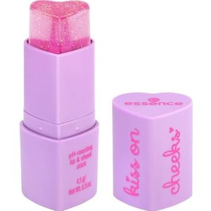 Essence Cosmetics kiss on cheeks pH-reagerende lip- en wangstick, kleur past aan, natuurlijk (4.5g)