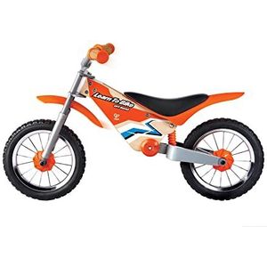 Hape Cross Balance Bike, loopfiets van hout in motorcross look, vanaf 3 jaar