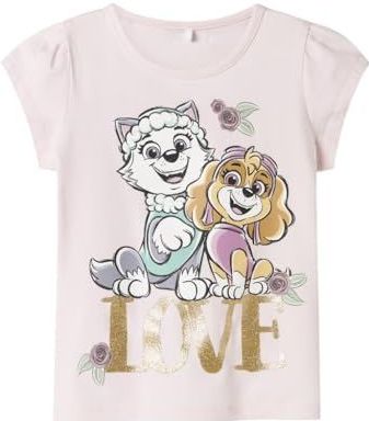 NAME IT Meisjes Nmfmerida Pawpatrol SS Top Cplg, Ballerina, 104