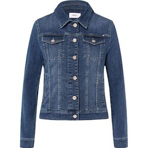BRAX Dames Style Miami Denim Jacket Jeansjack, Blue, 38, blauw, 38