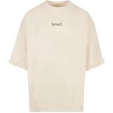 Merchcode - Love Huge Tee - T-shirt - Sable wit - Heren