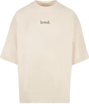 Merchcode - Love Huge Tee - T-shirt - Sable wit - Heren