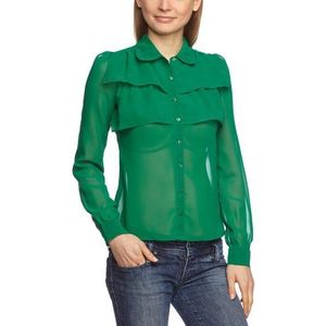 ICHI dames blouse 208510, groen (361), 36