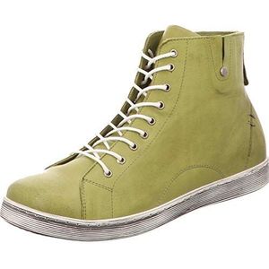 Andrea Conti Damessneakers met veters, groen, 38 EU