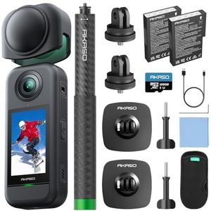 AKASO 360 - Sneeuwavontuur bundel met 128 GB microSD