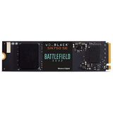 WD_BLACK SN750 SE 500GB M.2 2280 PCIe Gen4 NVMe Gaming SSD - Battlefield 2042 PC Game Code Bundle up to 3600 MB/s read speed
