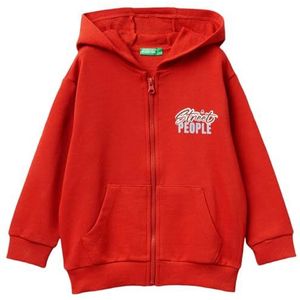 United Colors of Benetton Jas C/CAPP M/L, Rood, 2 jaar