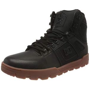 DC Shoes Pure High Top Winter Boot Sneakers voor heren, Black Gum., 40.5 EU