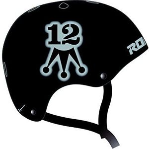 Roces M12 Volwassen CE Agressive Heren Helm Zwart Mat Zwart Maat: L
