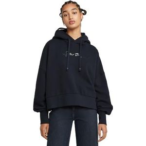 G-Starvoor vrouwen. D25168-D562-3873 G-Script oversized sweatshirt marine (XS), Casual, Biologisch katoen, Duurzaam, Marineblauw