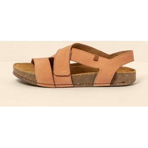 El Naturalista N5799 Balance Platte Sandalen voor Volwassenen, Unisex, Zalm, Maat 43, Zalm, 43 EU