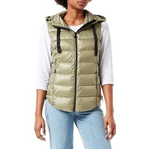 ESPRIT Gerecycled: vest met afneembare capuchon, licht kaki, XS