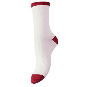 PIECES Pcsebby Glitter Blocking Socks Noos, Roze A-Boo, One size