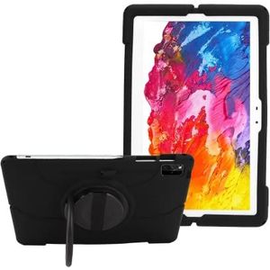 Beschermhoes voor Huawei matepadPor12.6 2022, schokbestendig, met 360° draaibare standaard, zwart