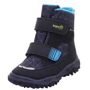 Superfit Jungen HUSKY warm gefütterte Gore-Tex Stiefel, BLAU/TÜRKIS 8010