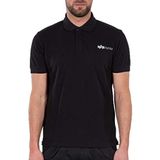 Alpha Industries - Basic Polo SL - Poloshirt - Zwart - 100% Katoen