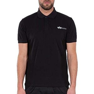 Alpha Industries - Basic Polo SL - Poloshirt - Zwart - 100% Katoen