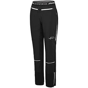 Black Crevice Skibroek voor dames, zwart/wit, 38