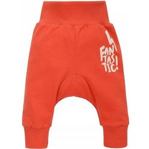 Pinokio Joggingbroek voor baby's, jongens, casual broek, Oranje Flip, 116 cm