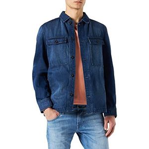 camel active Heren 442035/7I03 Blazer voor vrije tijd, blauw, 50W