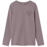 Biologisch Katoen - T-shirt - Lange Mouwen - Glitterprint - Regular Fit