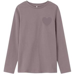 Biologisch Katoen - T-shirt - Lange Mouwen - Glitterprint - Regular Fit