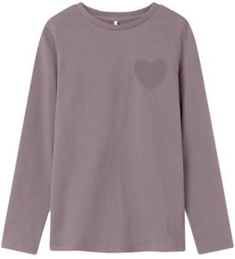 Biologisch Katoen - T-shirt - Lange Mouwen - Glitterprint - Regular Fit