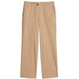 Wide leg culotte van katoenmix