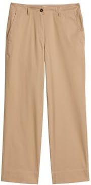 Wide leg culotte van katoenmix