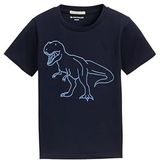 T-shirt - Motiefprint - Jersey - Ronde Hals - Kwartmouw