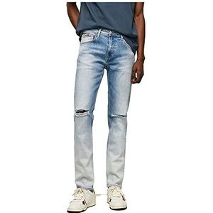 Pepe Jeans Heren Hatch REG SUNFADE Jeans, Denim, 28W/32L, Denim, 28W / 32L