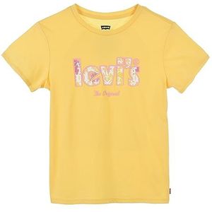 Levi's Pink Tie Dye Poster Logo Tee 2-8 jaar