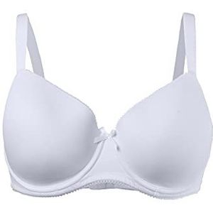 Ulla Popken Jula beugelbeha zonder vulling, Wit (Weiss 20), 110C