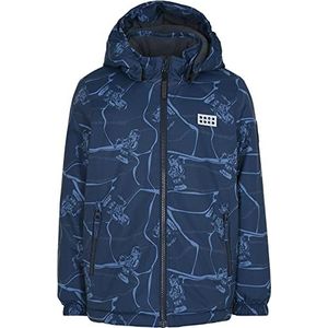 Lego Wear Winterjas LWJEBEL 602 voor jongens, Donker Navy, 104 cm