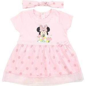 Disney Jurk van tule voor baby op kleerhanger Minnie Dress meisje, Roze, 3 Maanden