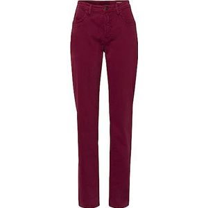 BRAX Dames Style Mary Five-Pocket Thermo Denim Jeans, rood (cherry), 34W / 30L