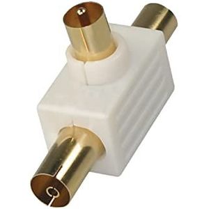 Coaxiaal 9,52 mm (1 stekker + 2 aansluiting)