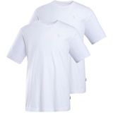 JP 1880 - T-shirt - Sneeuwwit - Voordeelverpakking van 2