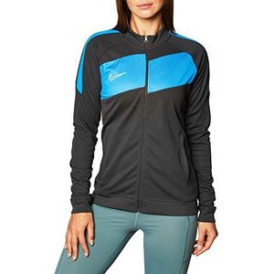 Nike Dames Academy Pro sweatshirt met ritssluiting, antraciet/foto blu/wit, M
