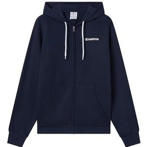 Champion - Legacy - Sweat à Capuche - Blauw - Grafisch