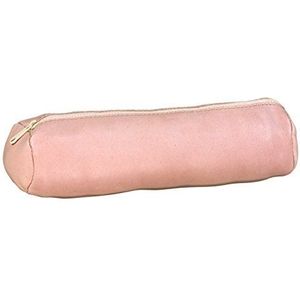 ELBA 400064919 Etui vorm rond, leer 22 x diameter 6 cm Nude