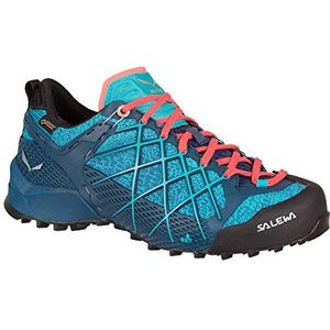 Salewa Dames WS Wildfire Gore-TEX trekking- en wandelschoenen, Poseidon/Capri, 35 EU