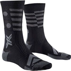 X-Socks® GRAVEL PERFORM MERINO CREW, Zwart/Houtskool, 35-38 EU