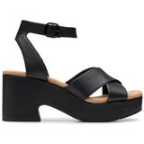 Clarks - Nerisa Pearl - Nette Schoenen - Zwart - Leer