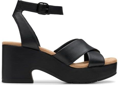 Clarks - Nerisa Pearl - Nette Schoenen - Zwart - Leer