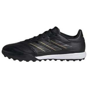 adidas Copa Pure II League voetbalschoenen voor dames en heren, Core Zwart Carbon Goud Metallic, 46 2/3 EU