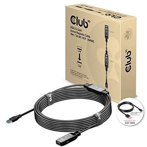 CLUB3D USB 3.2 Gen1 Active Repeater Kabel 10m / 32.8ft M/F 28AWG