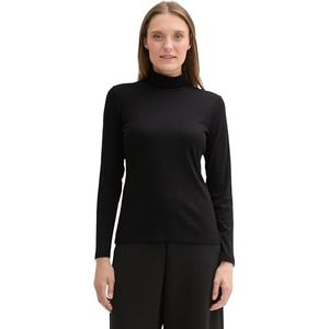 Shirt - Effen - Katoen - Lange Mouw - Normale Pasvorm