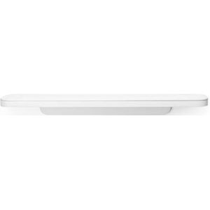 Brabantia Mindset Badkamerplank, Ruimtebesparend, Houdt tot 2 kg, Wandplank voor in de Douche, Corrosiebestendig, Planchet, Mineral Fresh White